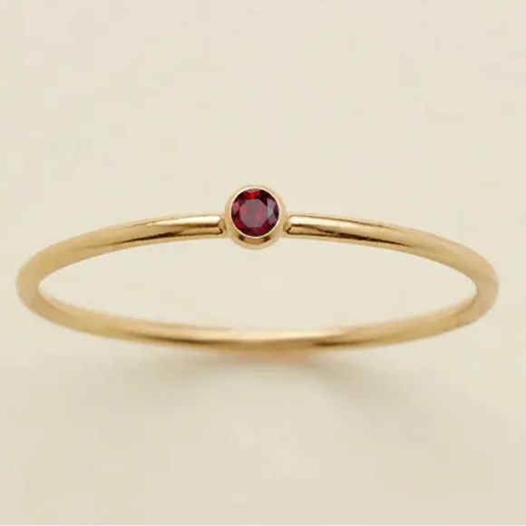 Birthstone rings - Picture 2 of 8